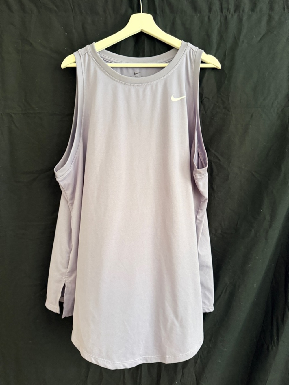 Nike Lavender Sleeveless Performance Tank Top
